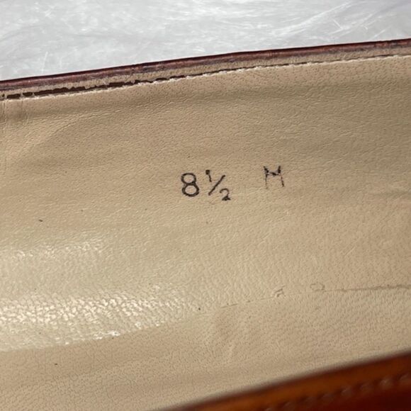 Etienne Aigner Leather Block Heel Square Toe - Picture 8 of 12